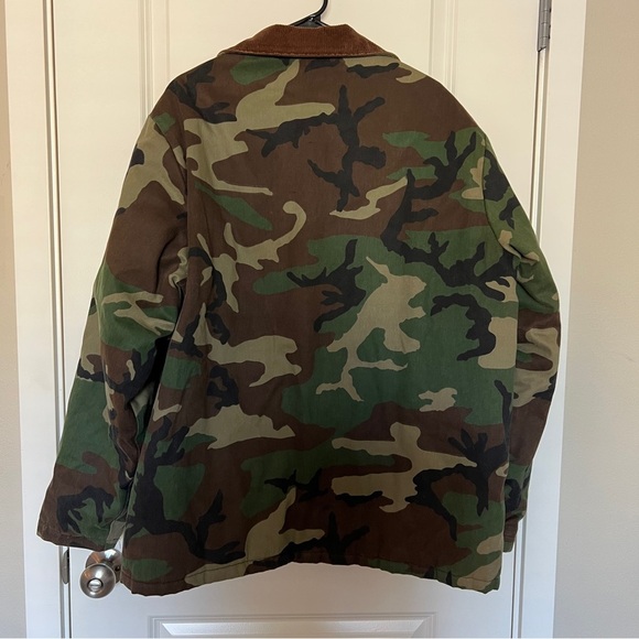 Camco MFG Vintage Insulated Woodland Camo Jacket Corduroy XL - Picture 8 of 11